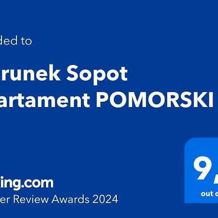 Kierunek Sopot Apartament Pomorski Extérieur photo