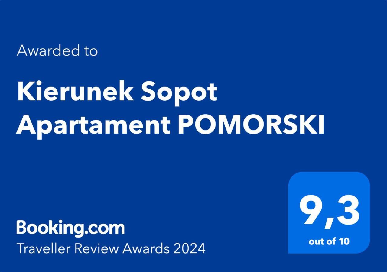 Kierunek Sopot Apartament Pomorski Extérieur photo